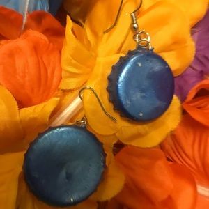 Exclusive Bottle Top Handmade Earrings